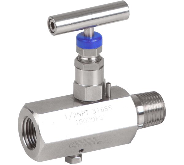 6,000 lbs A182 F316 Needle Valve with vent port