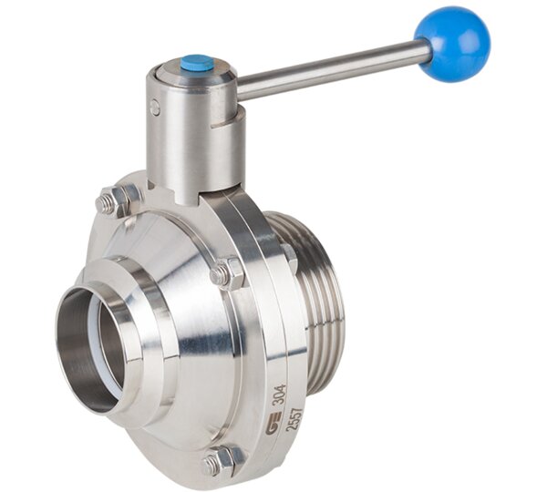 Sanitary Ball Valve Threaded / Welded Ends