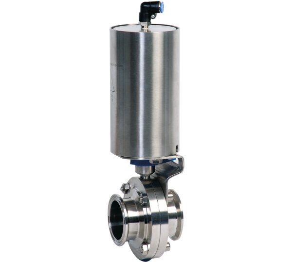 Pneumatic Sanitary Butterfly Valve